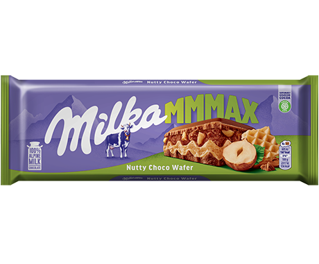 Milka Nutty Choco Wafer 270G