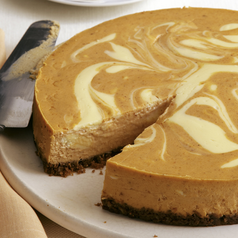 Gâteau au fromage marbré à la citrouille HONEY MAID