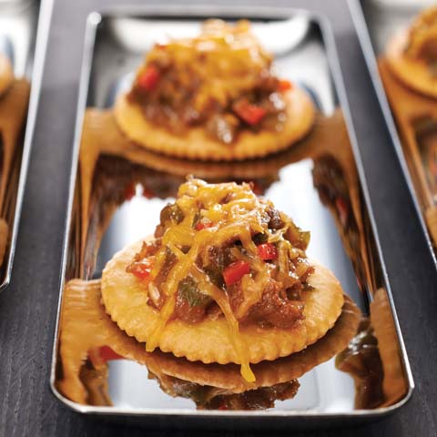 BBQ Beef & Cheese Toppers