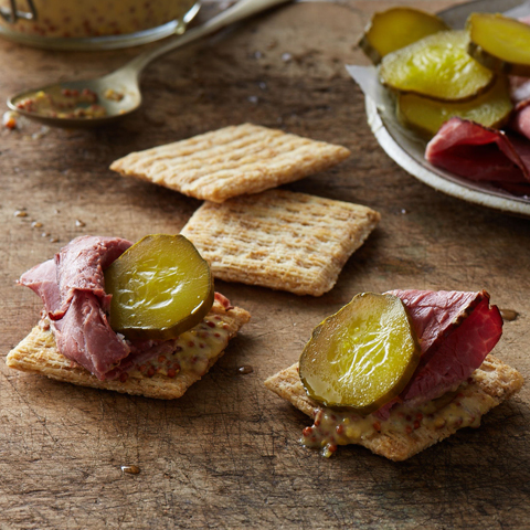 Bouchées TRISCUIT à la viande fumée