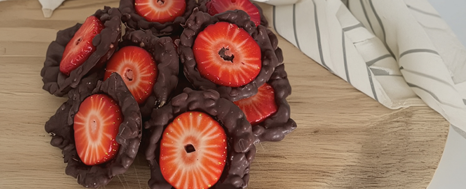 Cadbury Bournville Dark Chocolate Strawberry Rice Krispie Bites
