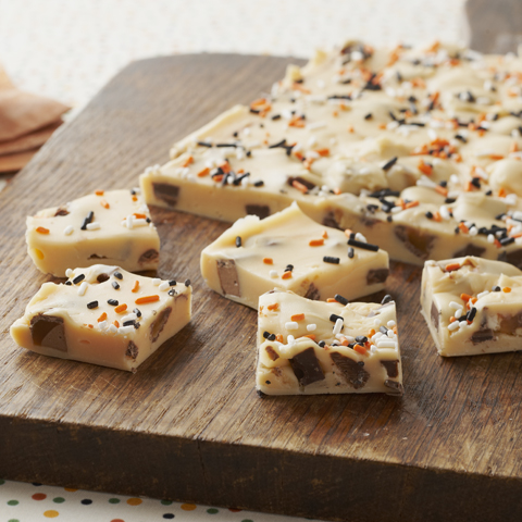Fondant au chocolat horrifiant pour l'Halloween CADBURY