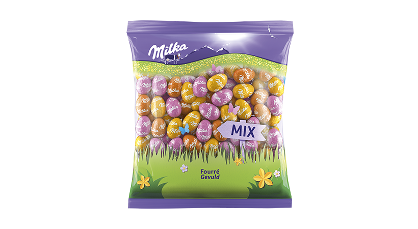 Milka Petits Oeufs De Pāques Mix plein 1kg