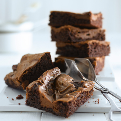 Brownies au beurre de cacahuète