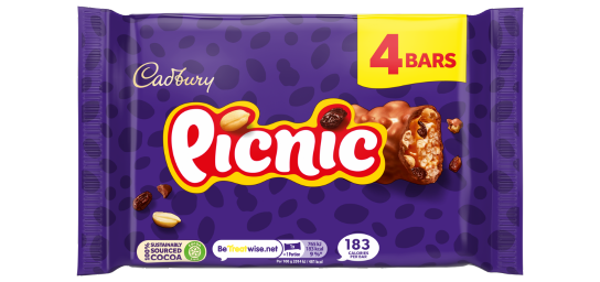 Cadbury-Picnic-Chocolate-Bar-4-Pack-Multipack-152g