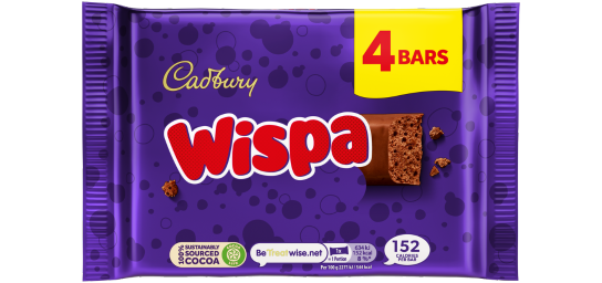 Cadbury Wispa Gold Chocolate Bar Bundle 5 x 48g