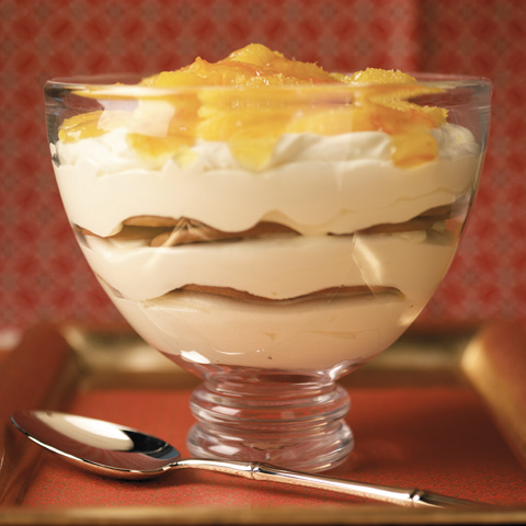 Quick Ginger Snap Trifle
