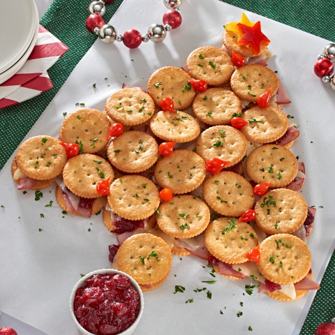 RITZ Party Crackers Holiday Tree