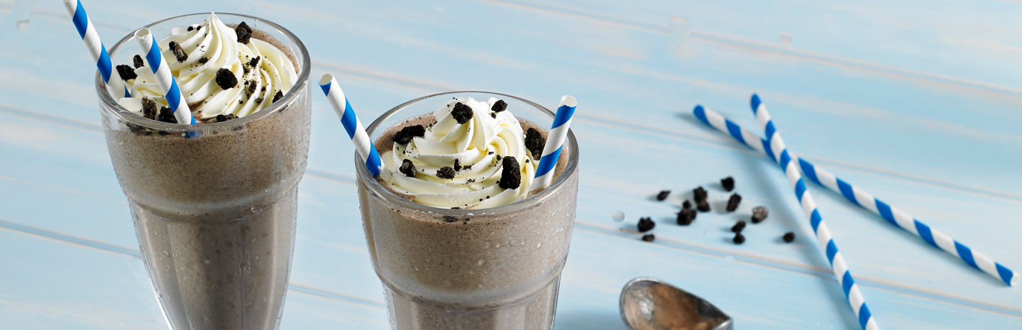MondelezFoodservice | Cookie Ice Cream Milkshake with Oreo Crumb