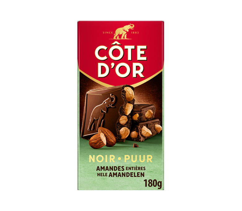 BLOC Noir Amandes