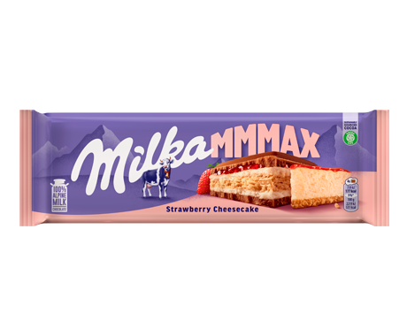 Milka Mmmax Strawberry Cheesecake 300G