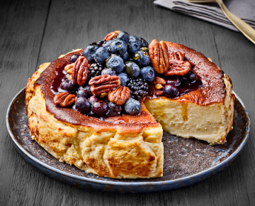 "CANADIAN-STYLE" Baskischer PHILADELPHIA Cheesecake