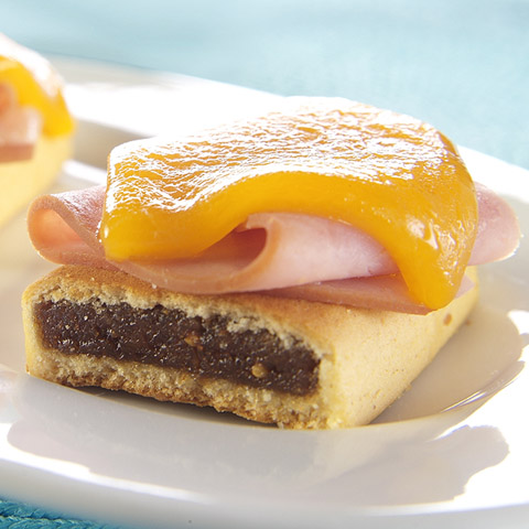 Ham & Cheese-Topped NEWTONS