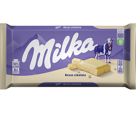 Milka White Chocolate 100G