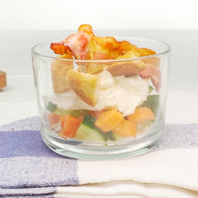 Philadelphia herzhaftes Trifle