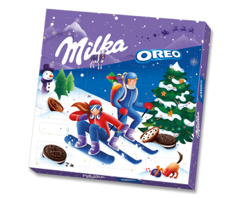 Milka & Oreo Adventskalender 284g