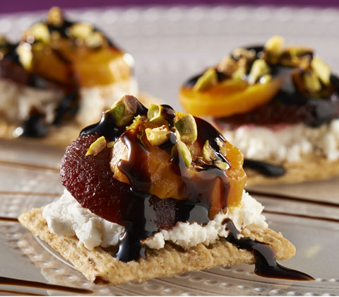 Roasted Beet & Goat Cheese Topper