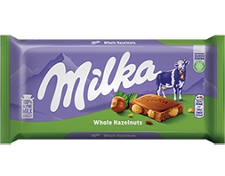 Milka Whole Hazelnuts 100G