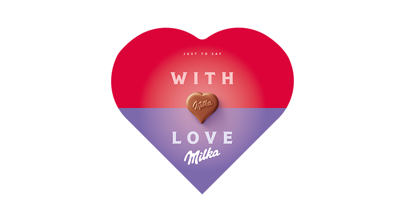 Milka Von Herzen Impulsherz 44g