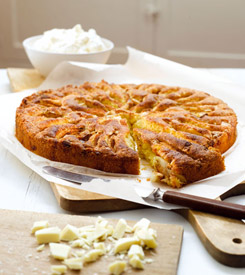 Sjokoladeeplekake