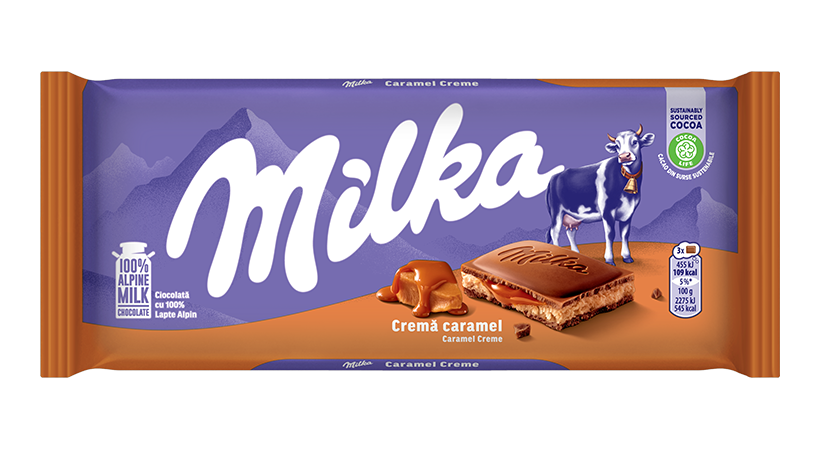 Milka Cremă caramel 100g
