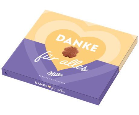 Milka Milchcréme 110g „Danke für alles“