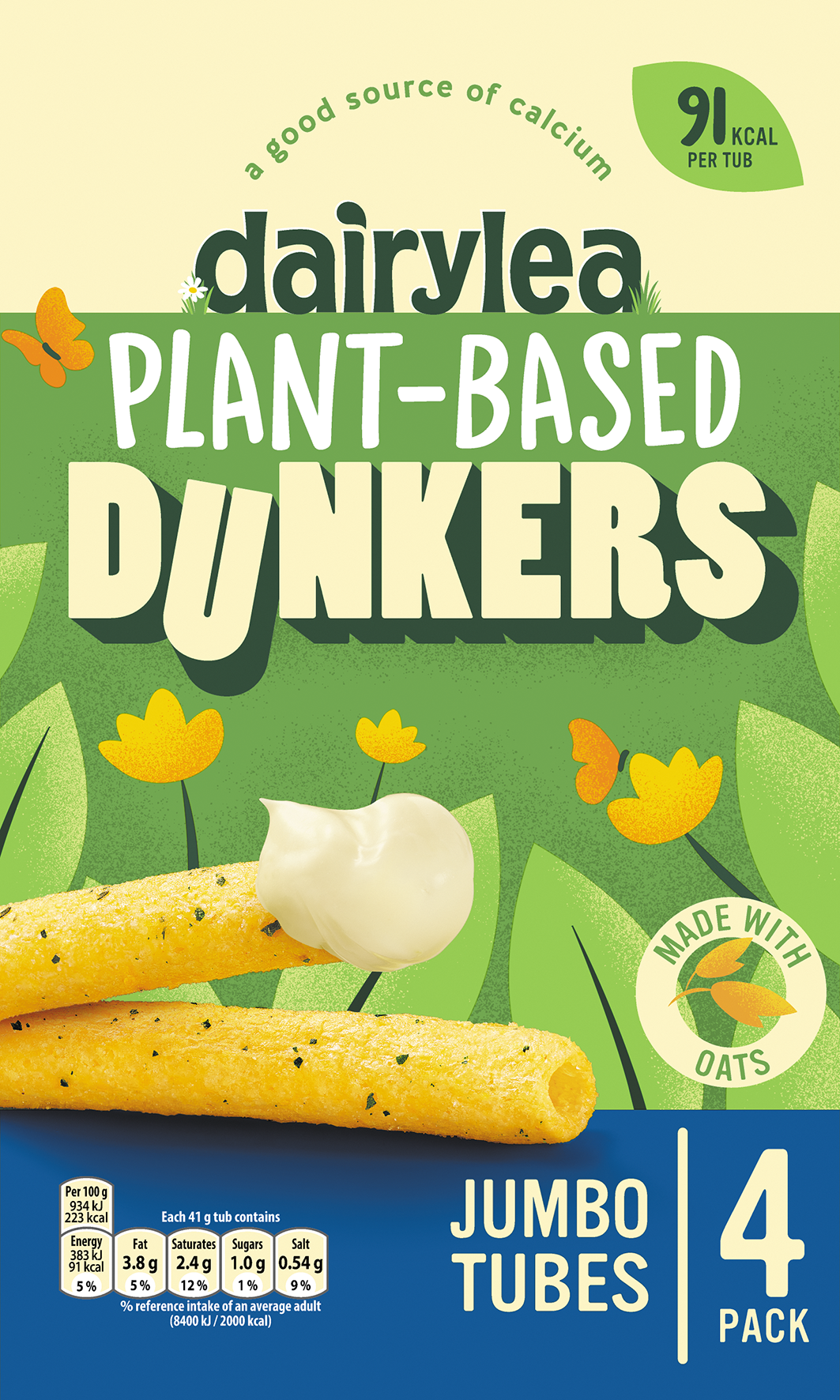 Plant-Based Dunkers with Jumbo Tubes