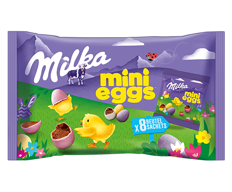 Milka Mini Eggs Sachet 253G