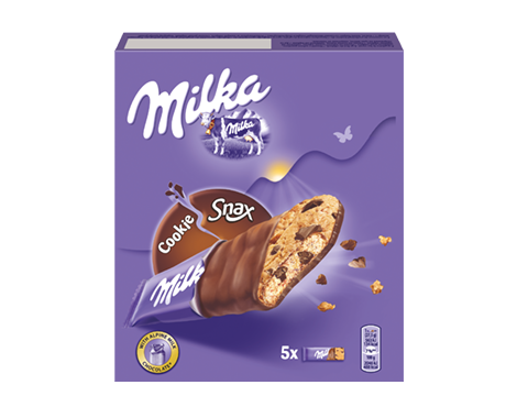 Milka Cookie Snax 137.5G