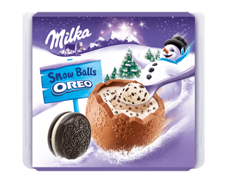 Milka Oreo Snow Balls 4 X 28G