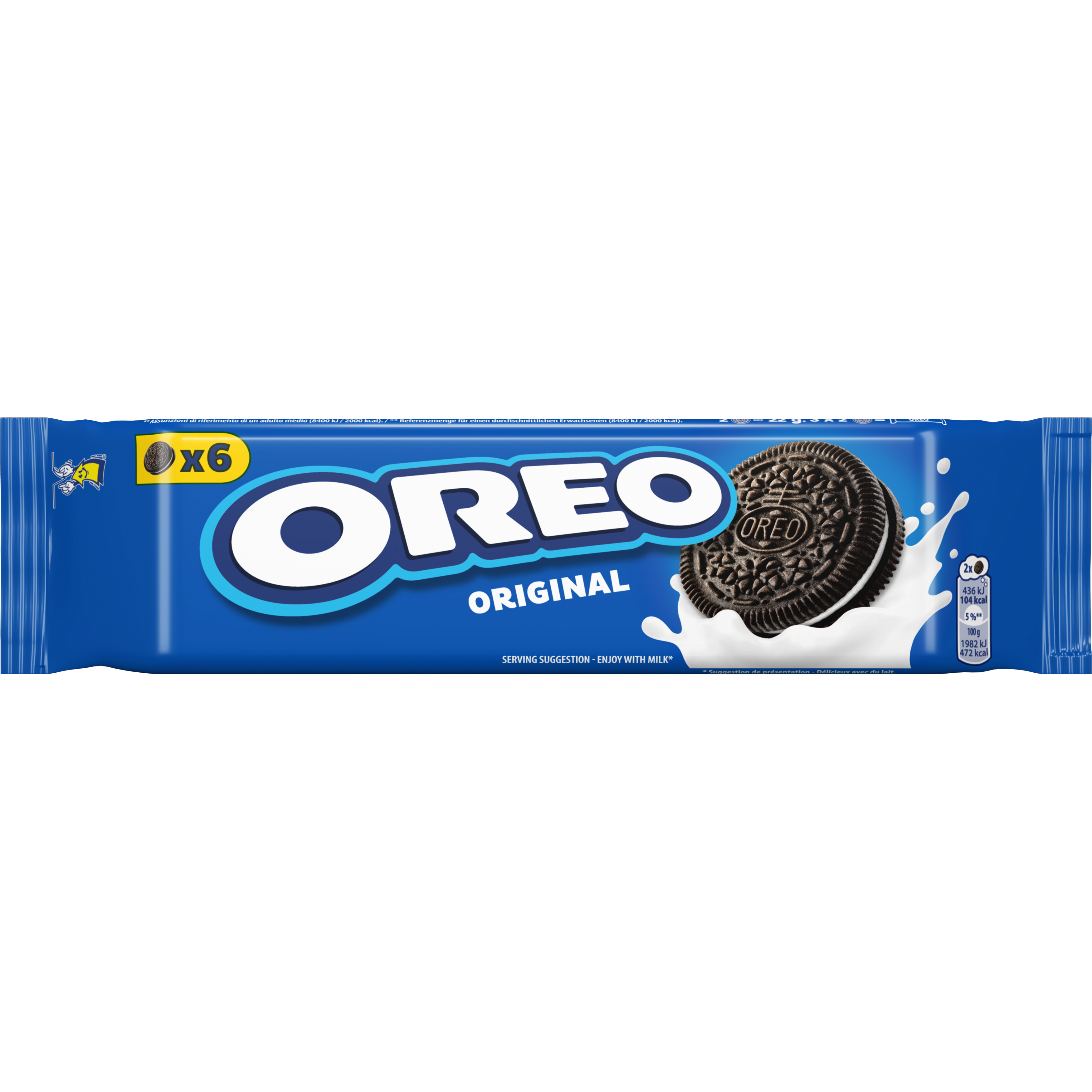 OREO VANILLA SNACK PACK 66G