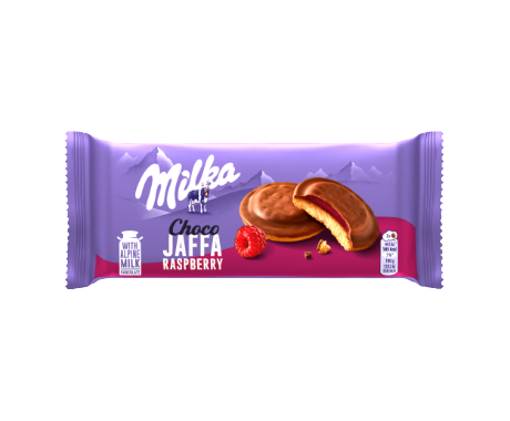 Milka Jaffa Biscuits Raspberry 147 G