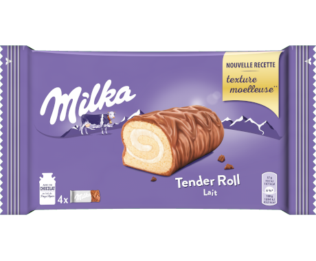 Milka Tender Roll Lait 148G