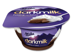 Milka Pudding mit Sahne Dark Milk 130g