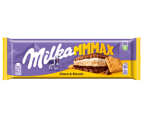 Milka Mmmax Choco & Biscuit 300G