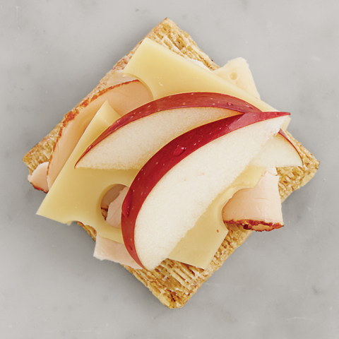 Swiss-Topped Turkey & Apple TRISCUIT Bites