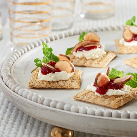 Toasted Almond and Cherry Creamy Toppers