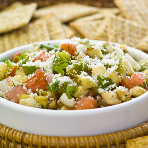 TRISCUIT avec trempette à la ratatouille