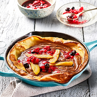 Crêpes croustillantes au four