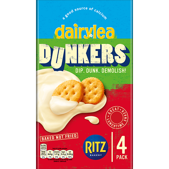 Dunkers with Ritz crackers