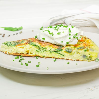 Philadelphia Gemüse Frittata