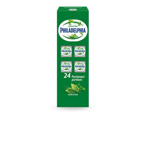 Philadelphia Kräuter Doppelrahmstufe (24 x 16,67g)