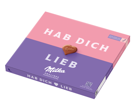 Milka Hab Dich lieb Erdbeercreme 110g