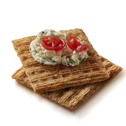 Spinach Dip-Tomato Toppers