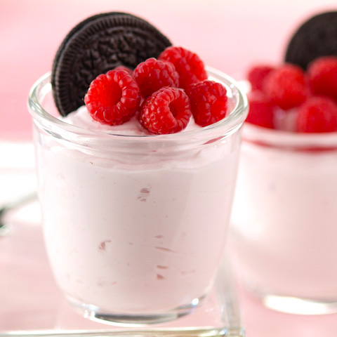 Raspberries & Creme For Two
