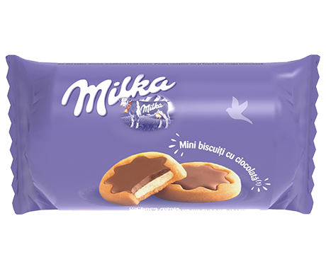 Milka Chocominis 37.5G/ Milka Biscuiți Cu Cremă De Lapte 37,5G