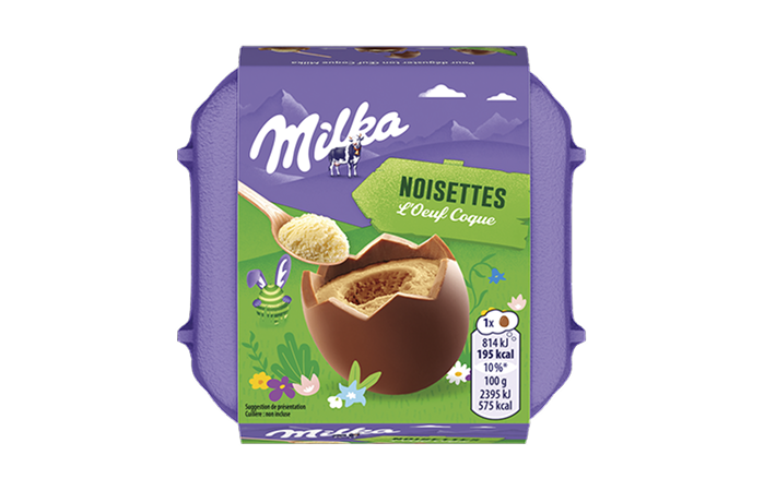 Milka Oeufs Coques Noisettes 136G
