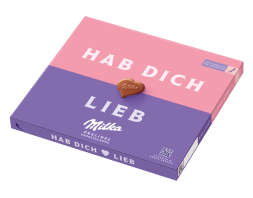 Milka Hab Dich lieb Erdbeercreme 110g