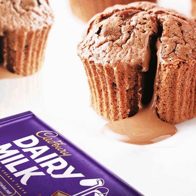 GOOEY CADBURY MELT CUPCAKE