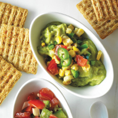 TRISCUIT avec guacamole étagé